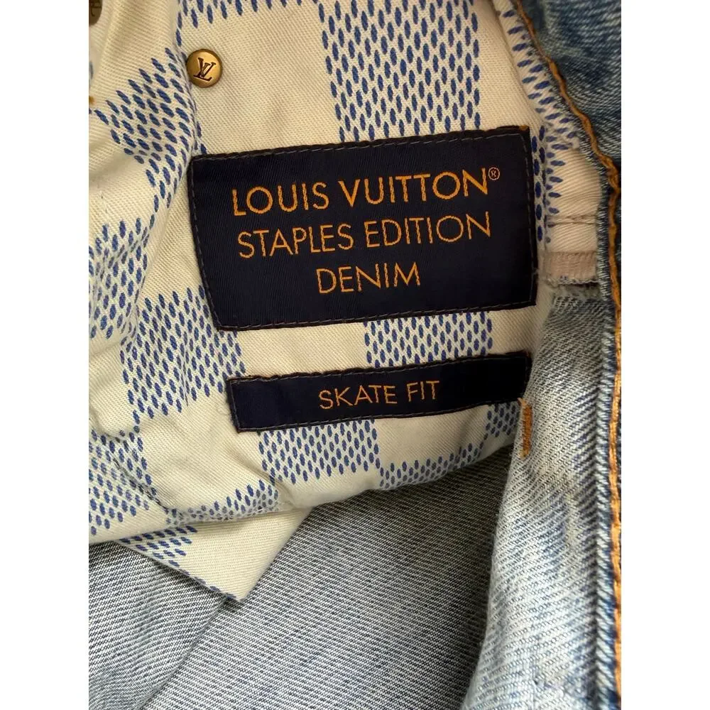 Louis Vuitton Denim Jacket & Jeans Set Light Blue Size  60 / 40 XXL
